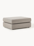 Rabea Garden Ottoman — Warm Grey