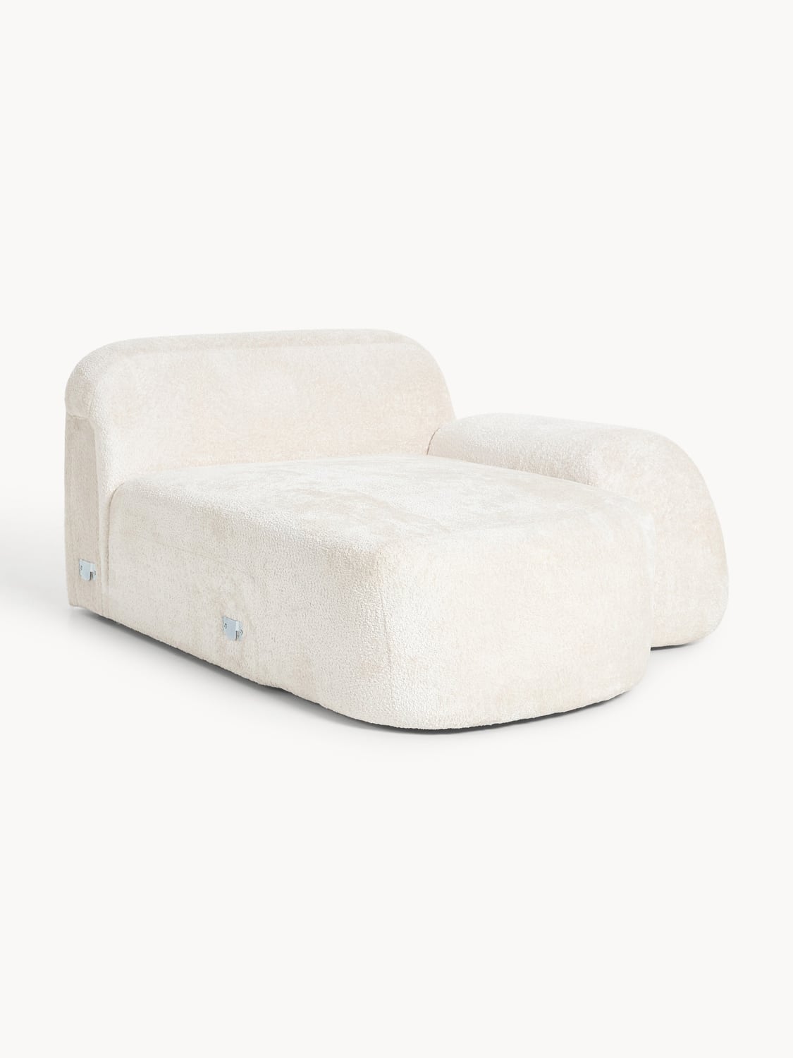Wolke Teddy Bouclé-Chaise — Off-White