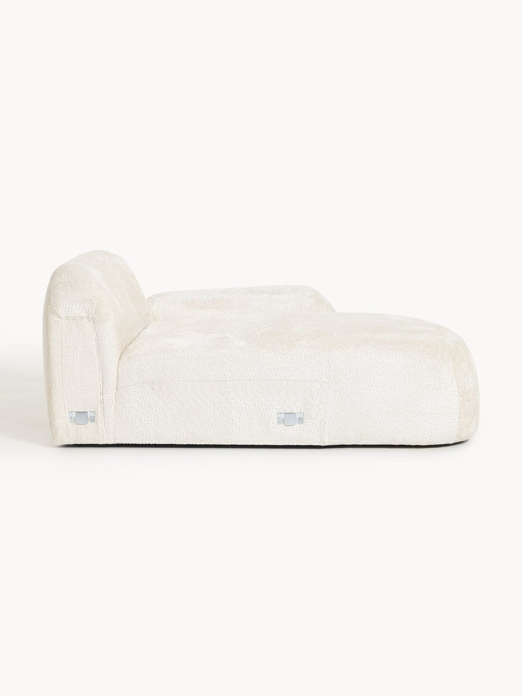 Wolke Teddy Bouclé-Chaise — Off-White