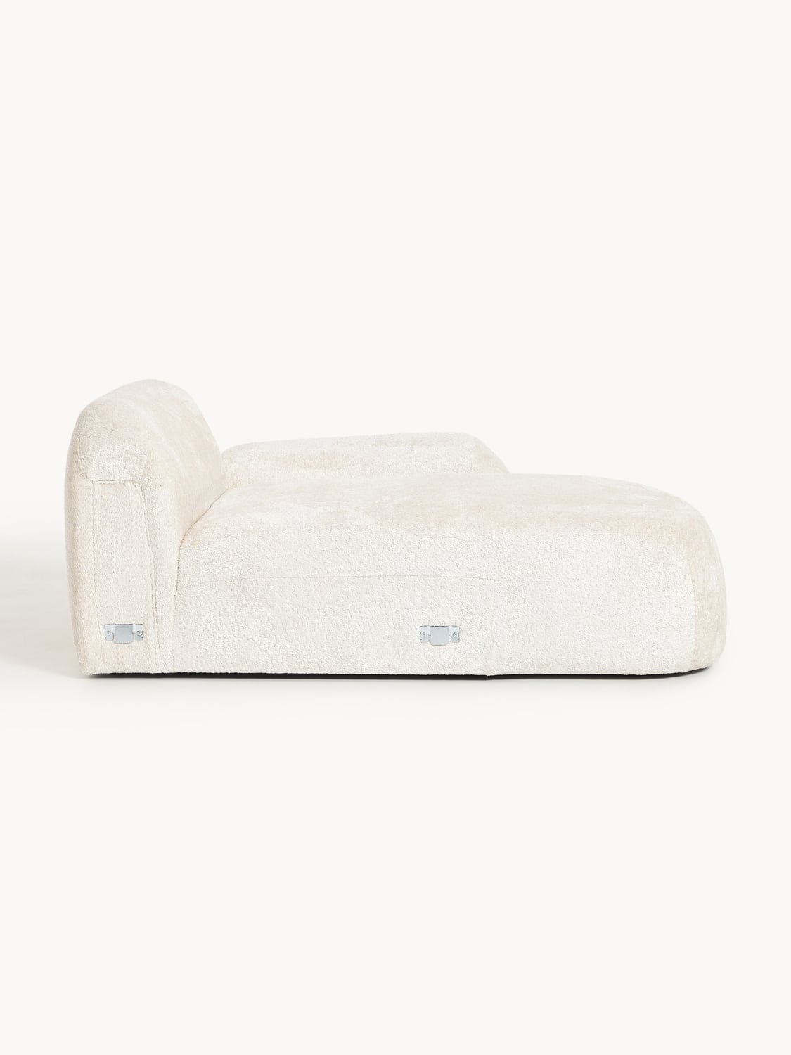 Wolke Teddy Bouclé-Chaise — Off-White