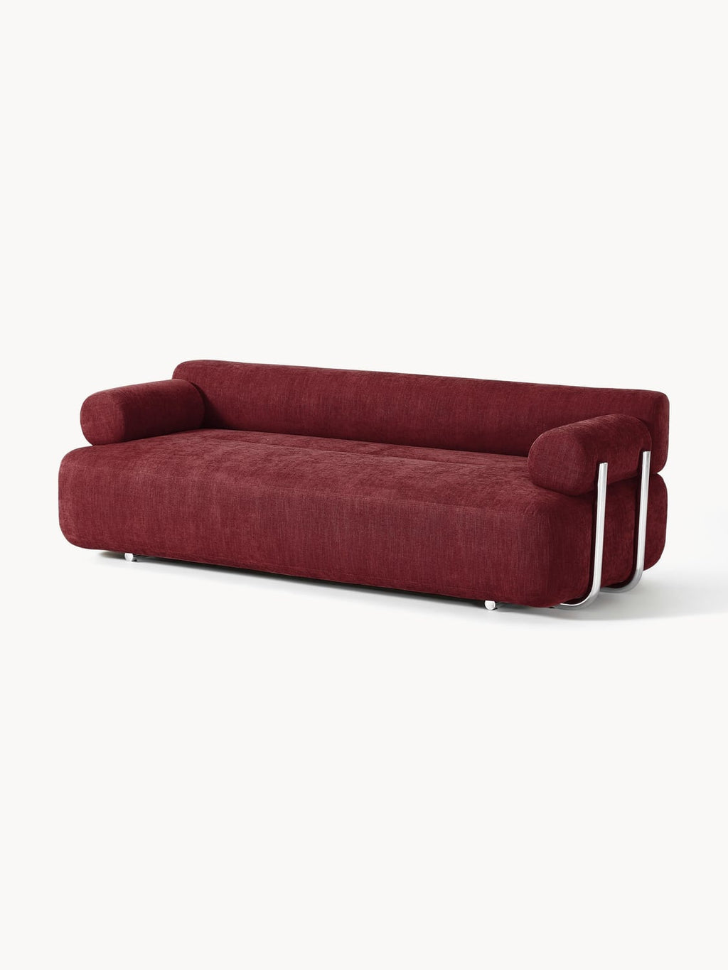 Stella Sofa (3-seater) — Burgundy