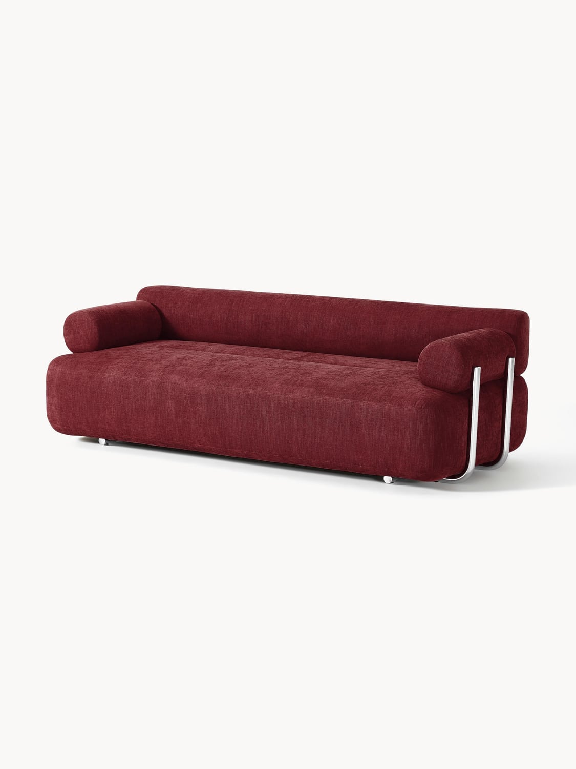 Stella Sofa (3-seater) — Burgundy