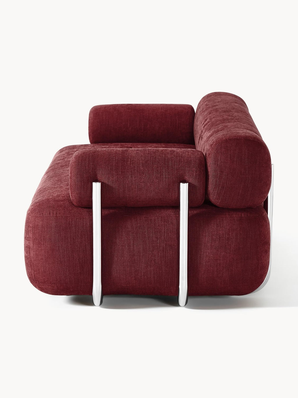 Stella Sofa (3-seater) — Burgundy