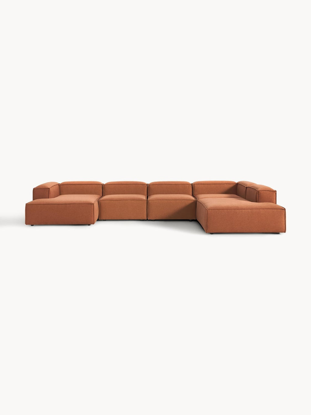 Lennon Modular XL Sofa — Terracotta