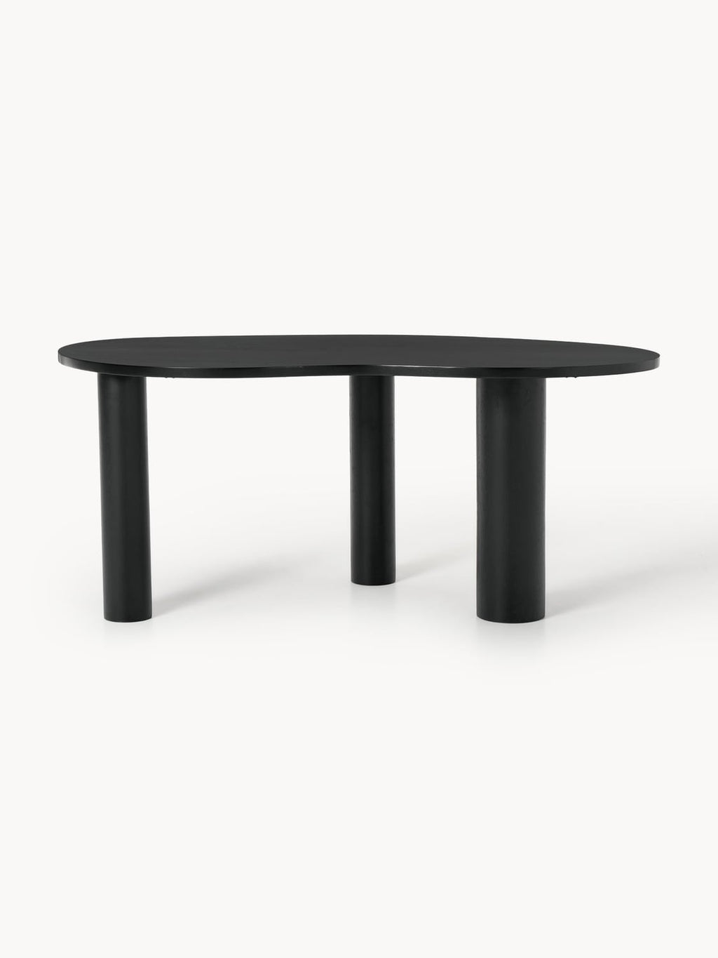 Naruto Dining Table in Oak in Organic Form, in various sizes — Taupe