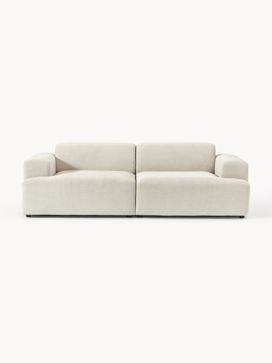 Melva Sofa (3-seater) — Light Grey