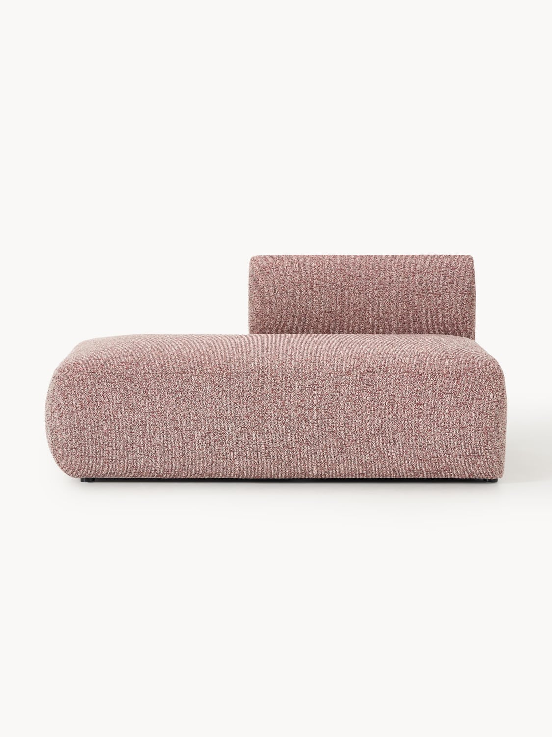 Sofia Bouclé-Chaise-Module — Warm Grey