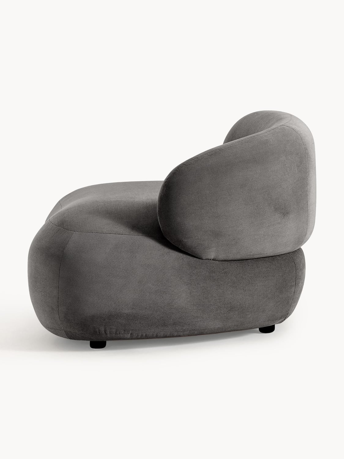 Alba Lounge Chair — Dark Grey