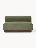 Natalie Sofa (2-seater) in Teddy Bouclé — Olive