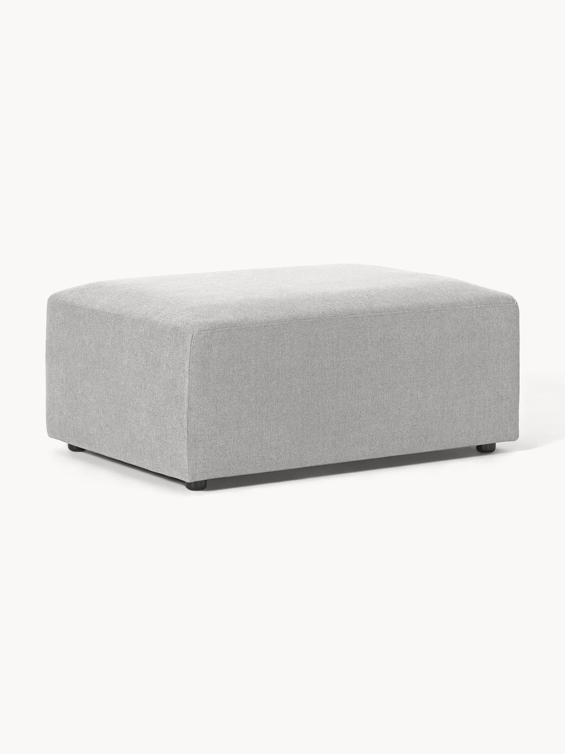 Melva Ottoman, B 99 x T 72 cm — Lilac