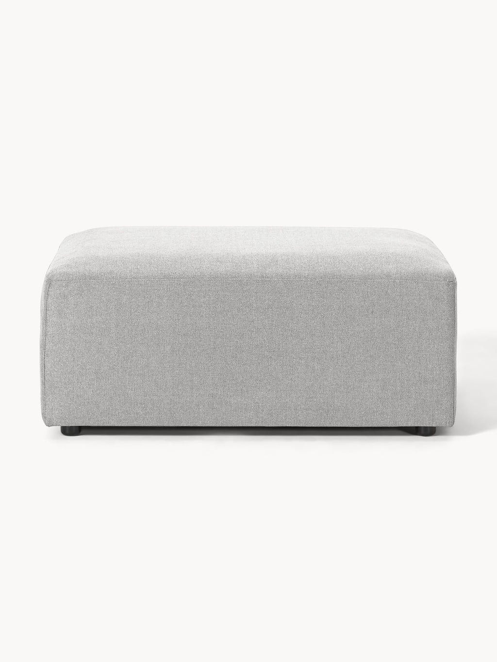 Melva Ottoman, B 99 x T 72 cm — Lilac