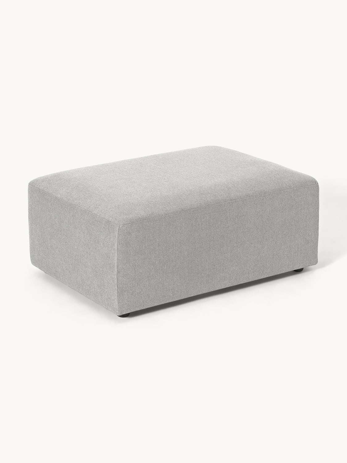 Melva Ottoman, B 99 x T 72 cm — Lilac