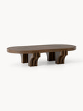 Nolan Oval Wood-Coffee Table