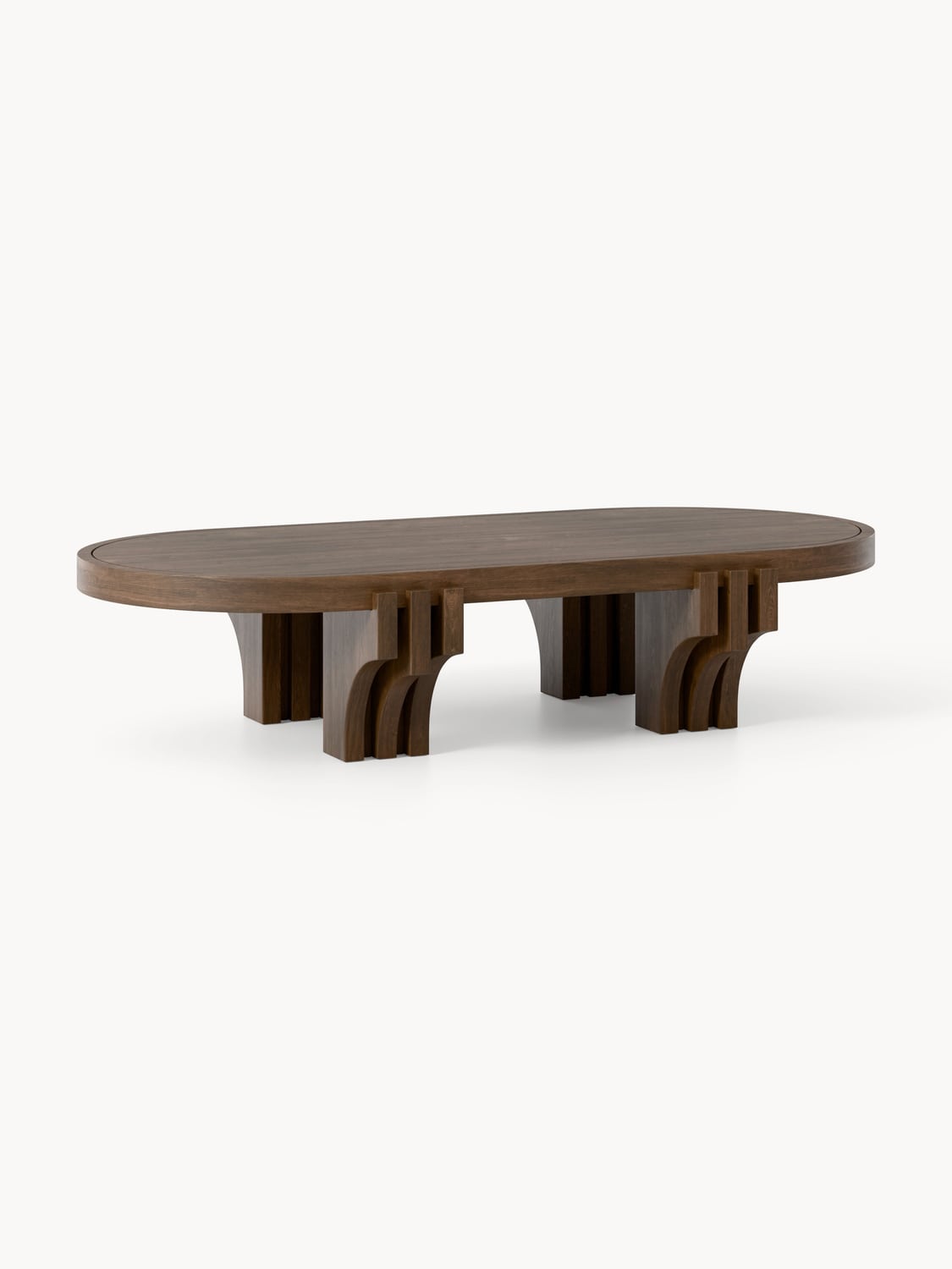 Nolan Oval Wood-Coffee Table