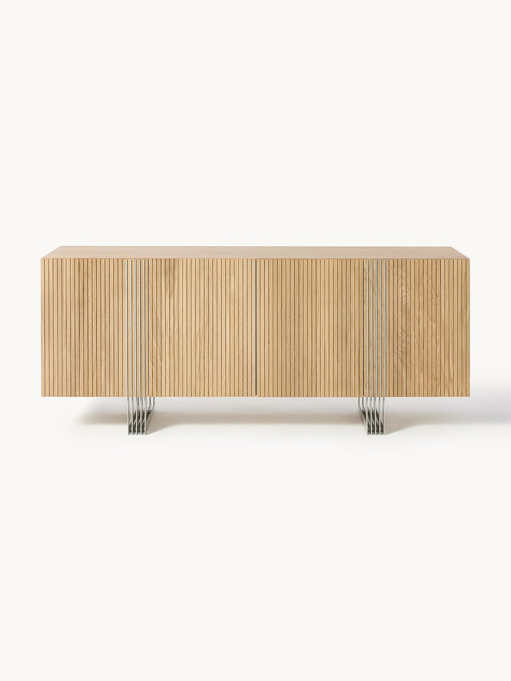 Ross Wooden Sideboard — Warm Grey