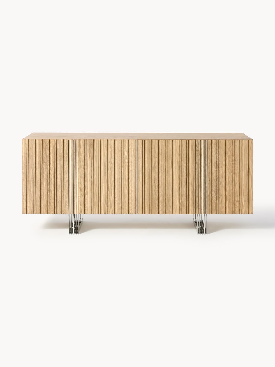 Ross Wooden Sideboard — Warm Grey