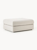 Rabea Garden Ottoman — Light Grey