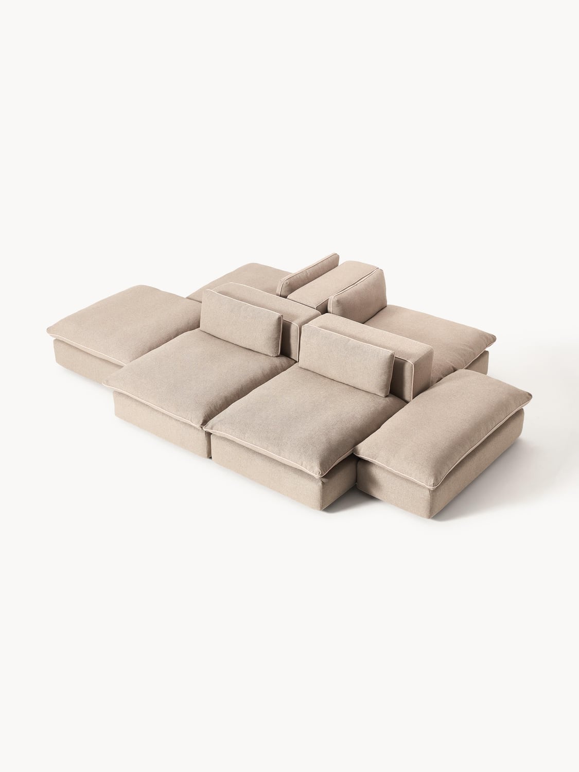 Felix Modular XL Sofa — Oatmeal