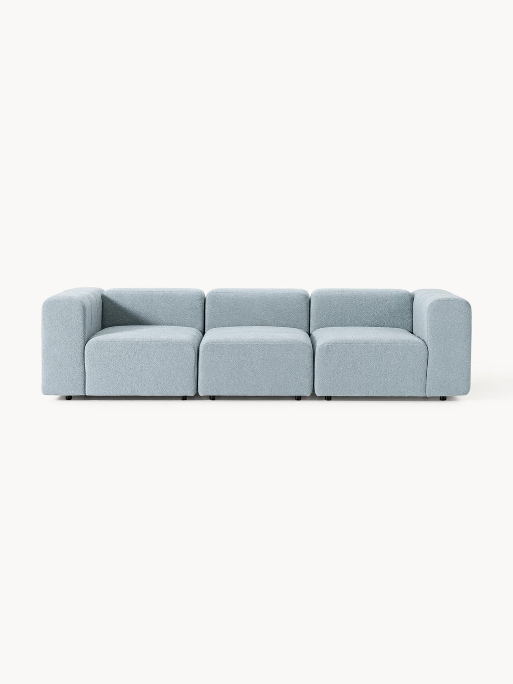 Lena Modular Bouclé Sofa (4-seater) — Lilac