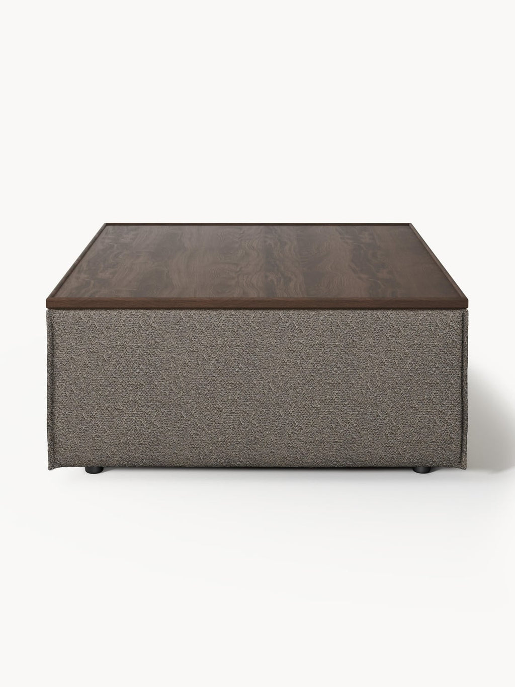 Lennon Bouclé Sofa-Ottoman with Storage