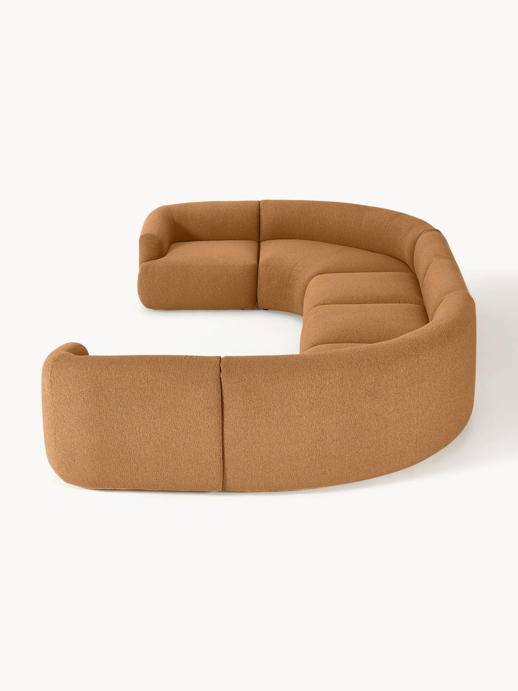 Sofia Modular Bouclé XL Sofa — Camel