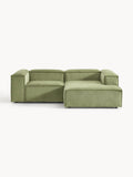 Lennon Modular Corner Sofa (2-seater) in Corduroy — Taupe