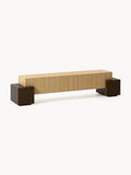 Pino TV-Lowboard in Wood — Dune