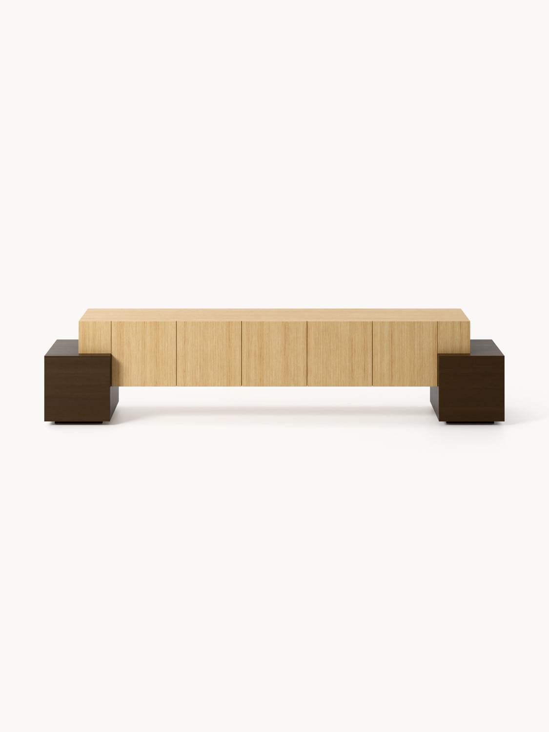 Pino TV-Lowboard in Wood — Dune