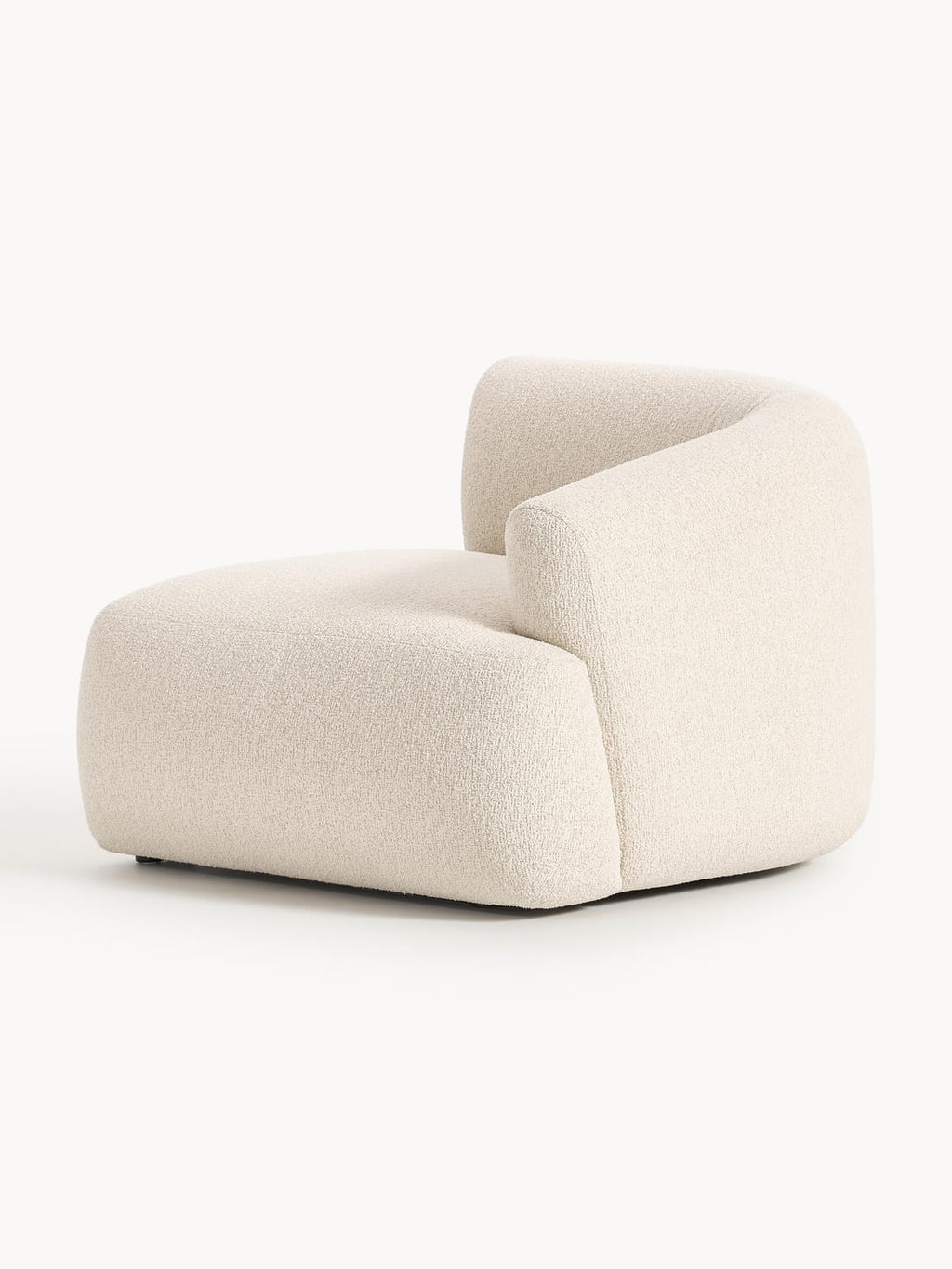 Sofia Bouclé Corner Module — Off-White