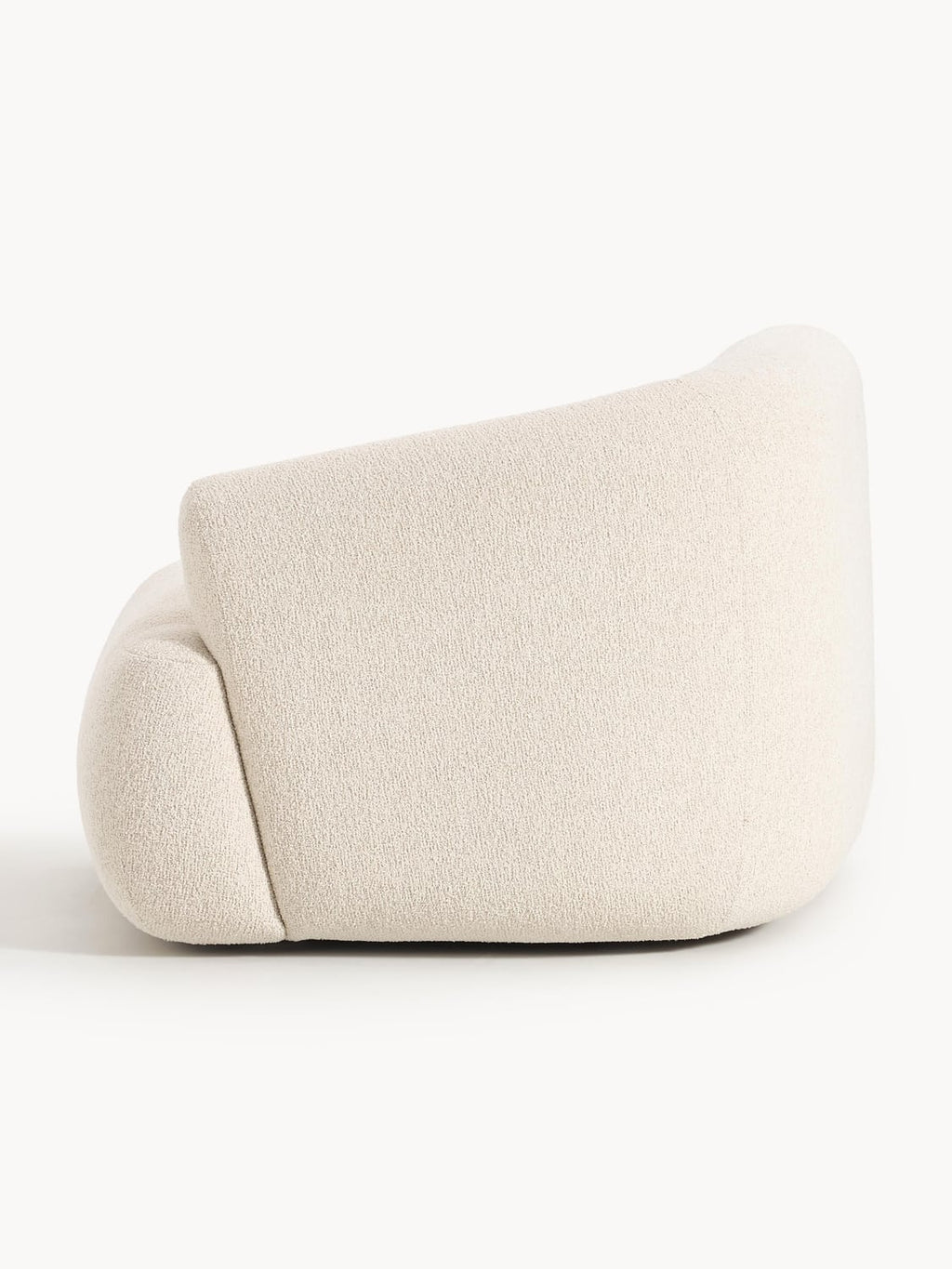 Sofia Bouclé Corner Module — Off-White