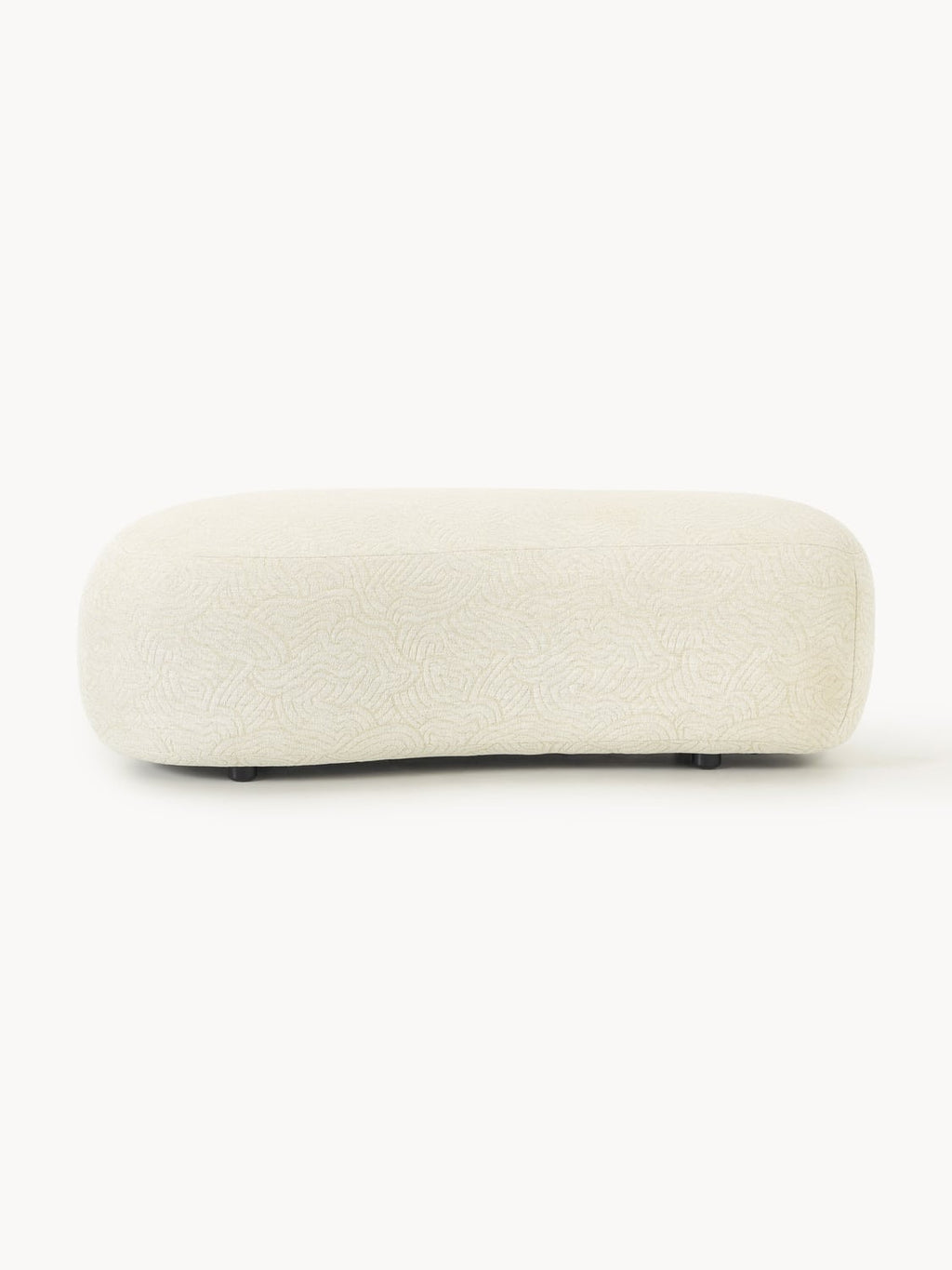 Alba XL Sofa Ottoman — Blush