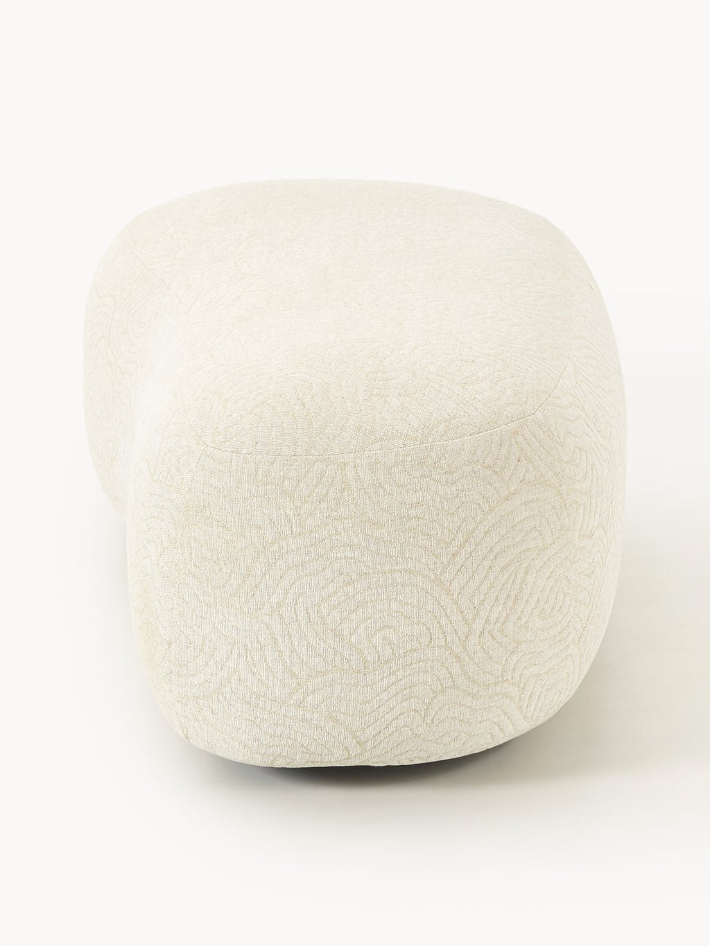 Alba XL Sofa Ottoman — Blush