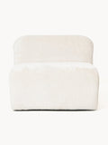 Wolke Teddy Bouclé Middle Module — Ivory