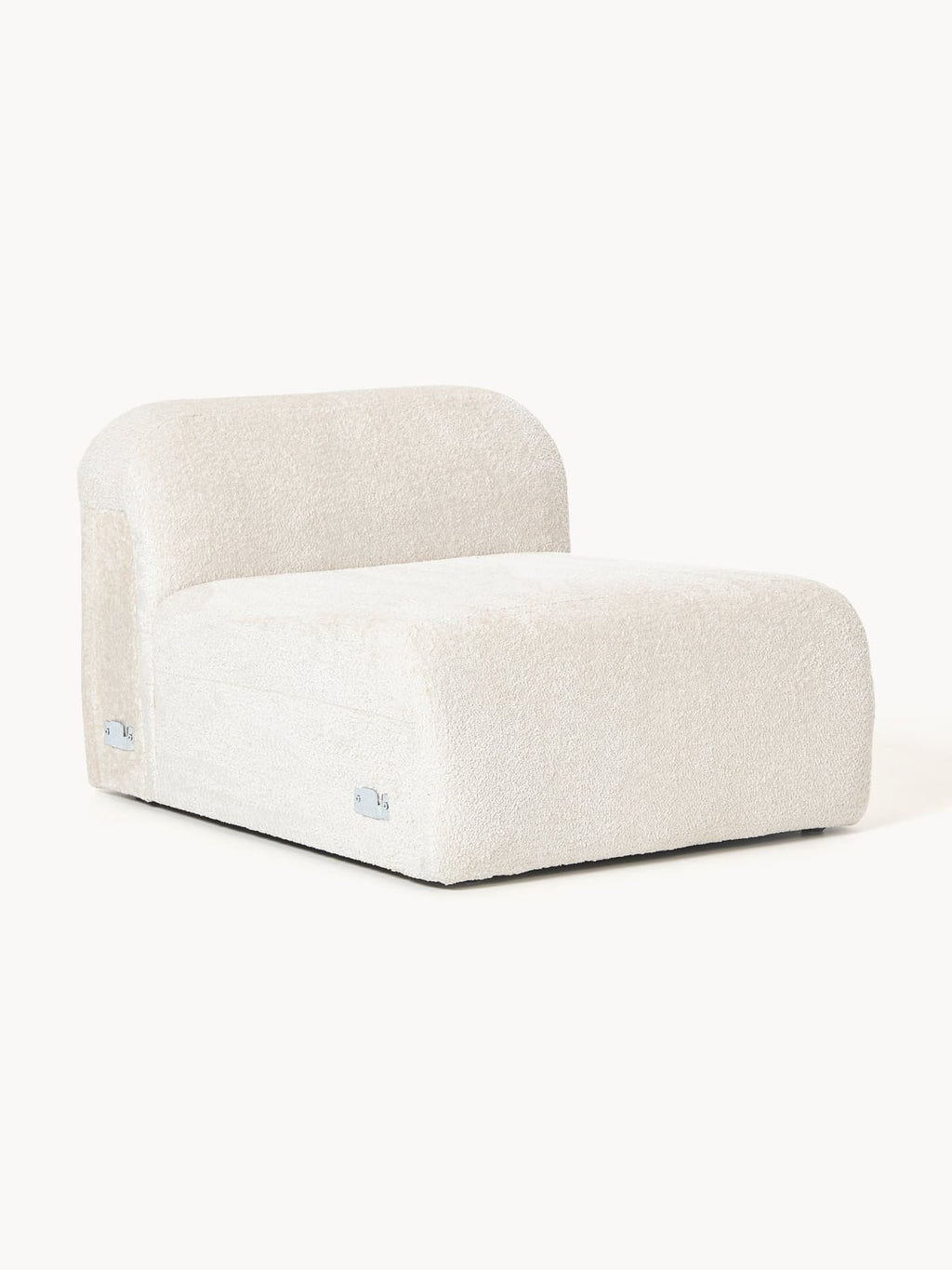 Wolke Teddy Bouclé Middle Module — Ivory