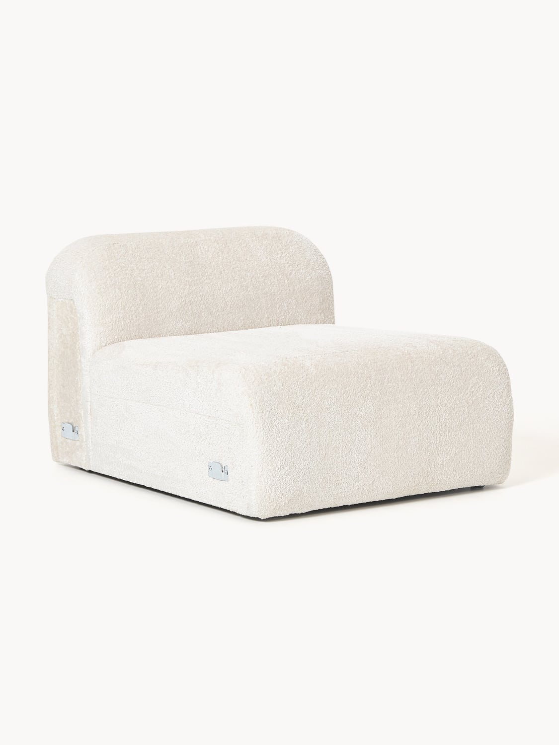 Wolke Teddy Bouclé Middle Module — Ivory