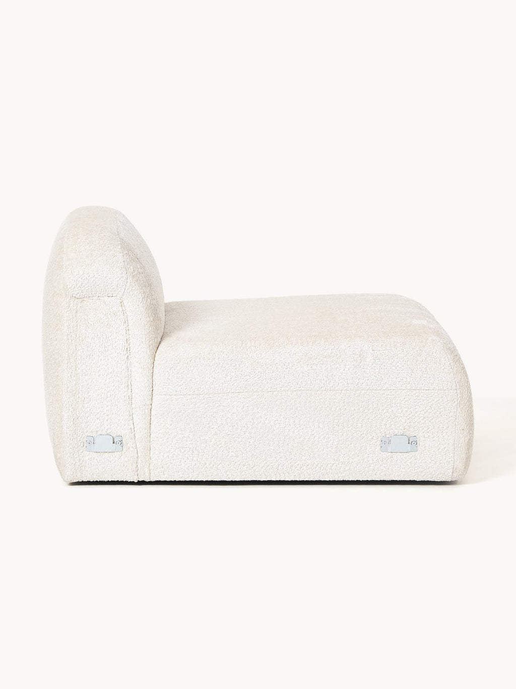 Wolke Teddy Bouclé Middle Module — Ivory