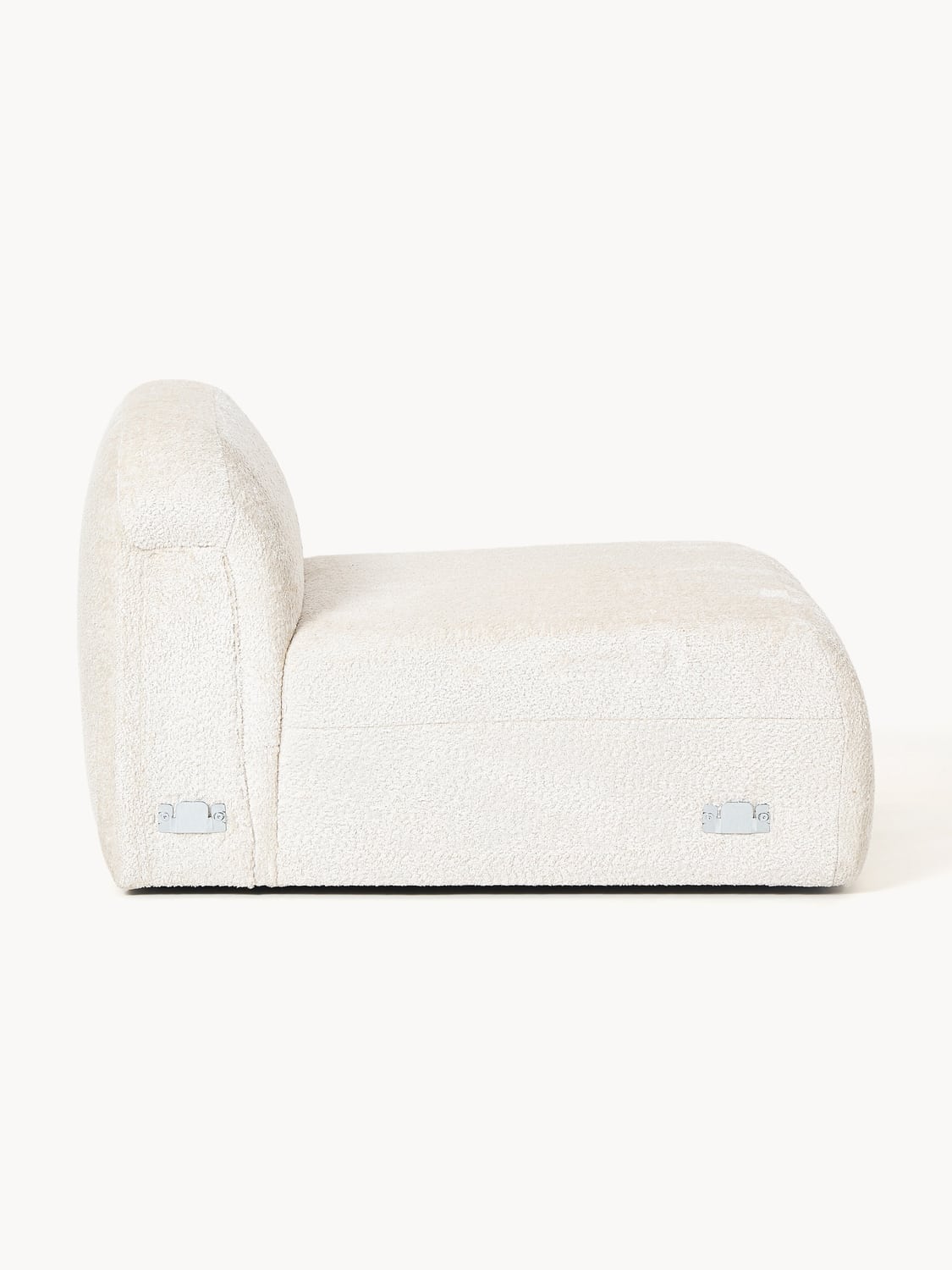 Wolke Teddy Bouclé Middle Module — Ivory