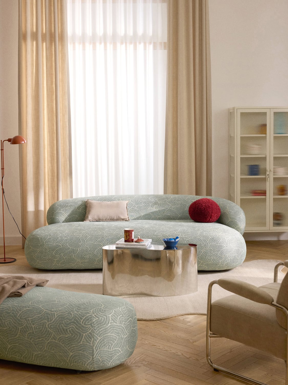 Alba Sofa (3-seater) — Linen Beige