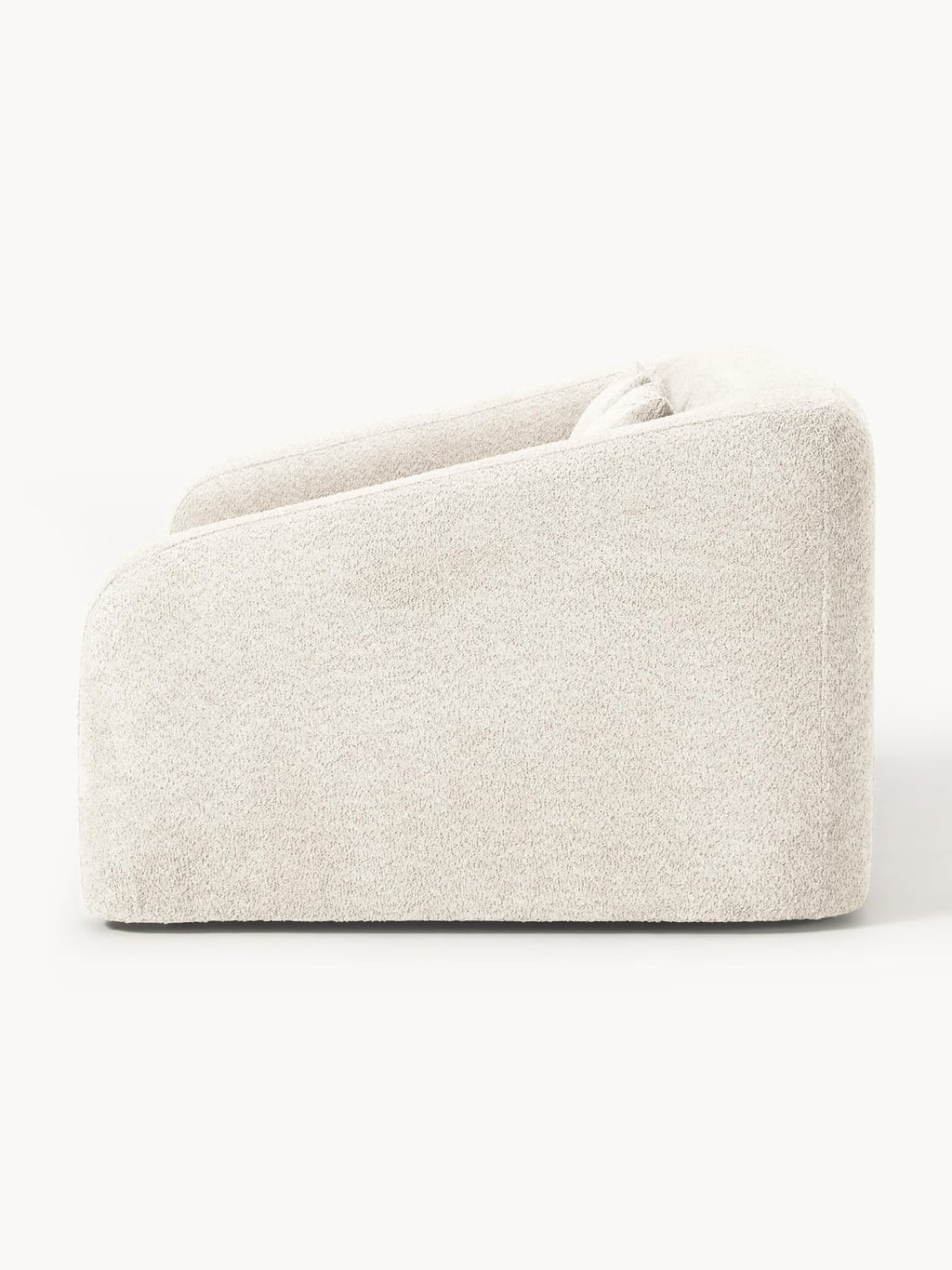 Eliot Sofa Bed (2-seater) in Teddy Bouclé — Off-White