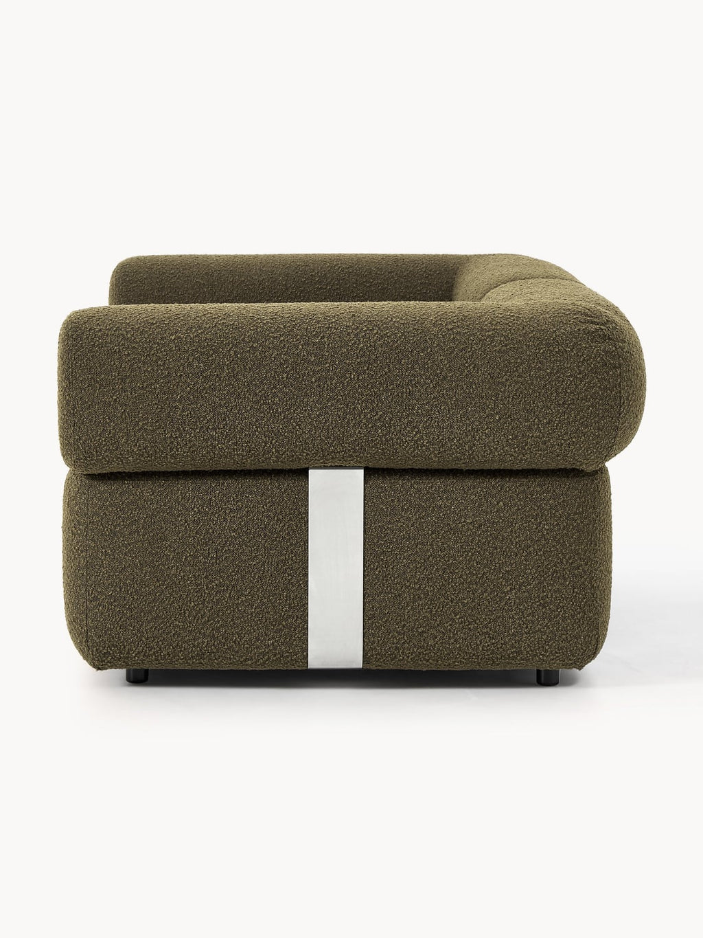 Anton Modular Bouclé Sofa (3-seater) — Chocolate