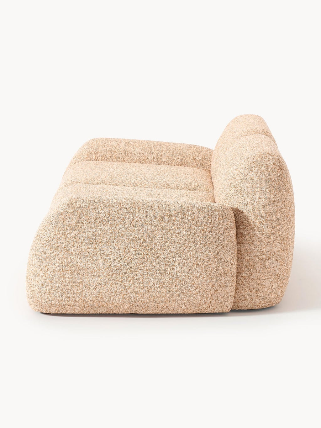 Wolke Modular Bouclé Sofa (3-seater) — Beige