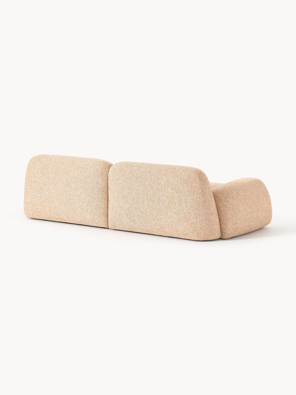 Wolke Modular Bouclé Sofa (3-seater) — Beige