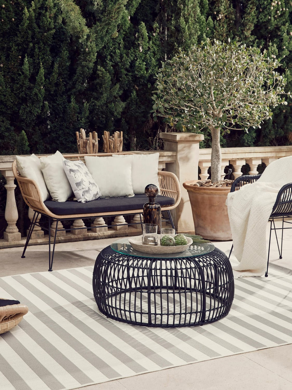 Costa Polyrattan-Bench