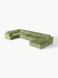 Melva XL Corduroy-Sofa — Taupe