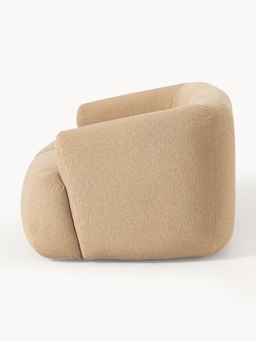 Sofia Modular Bouclé Sofa (2-seater) — Sand