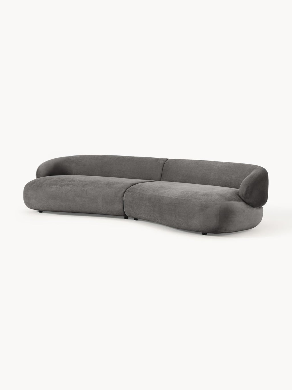Alba Sofa (4-seater) — Dark Grey