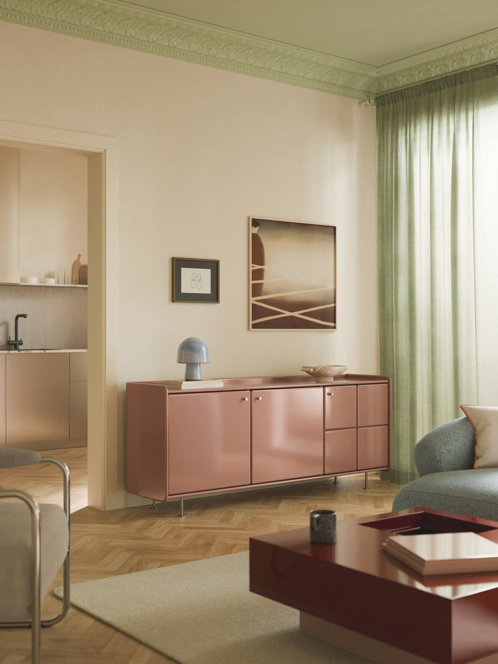 Coya Sideboard — Terracotta