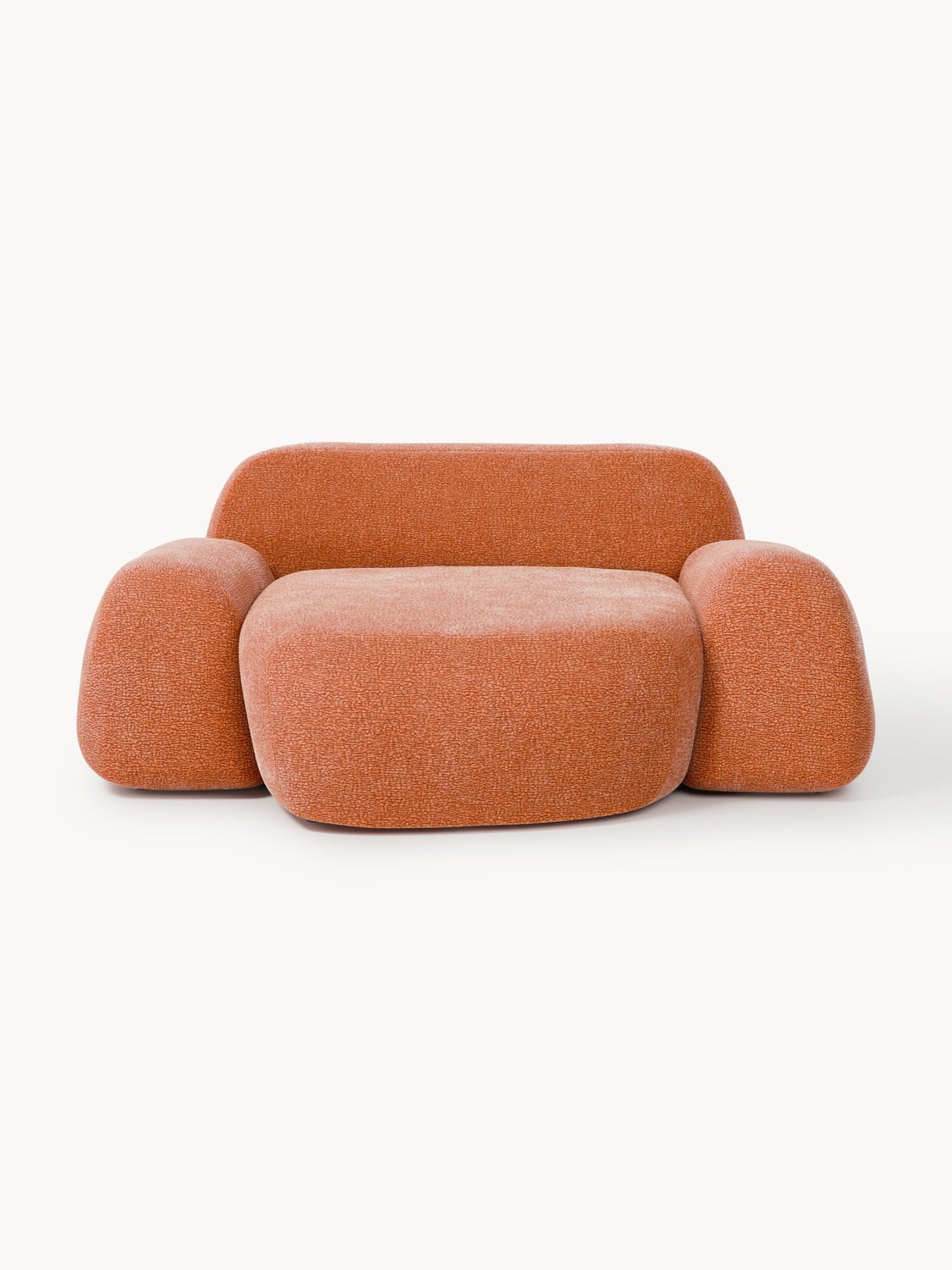 Wolke XL-Lounge Chair — Terracotta