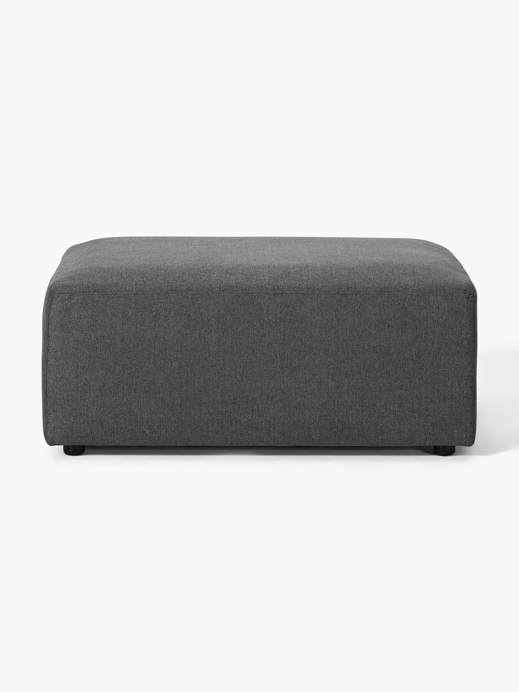 Melva Ottoman, B 99 x T 72 cm — Green