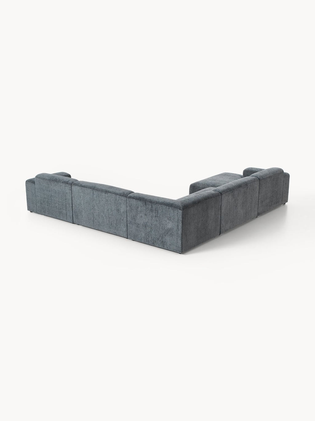 Melva XL Corner Sofa — Graphite Grey